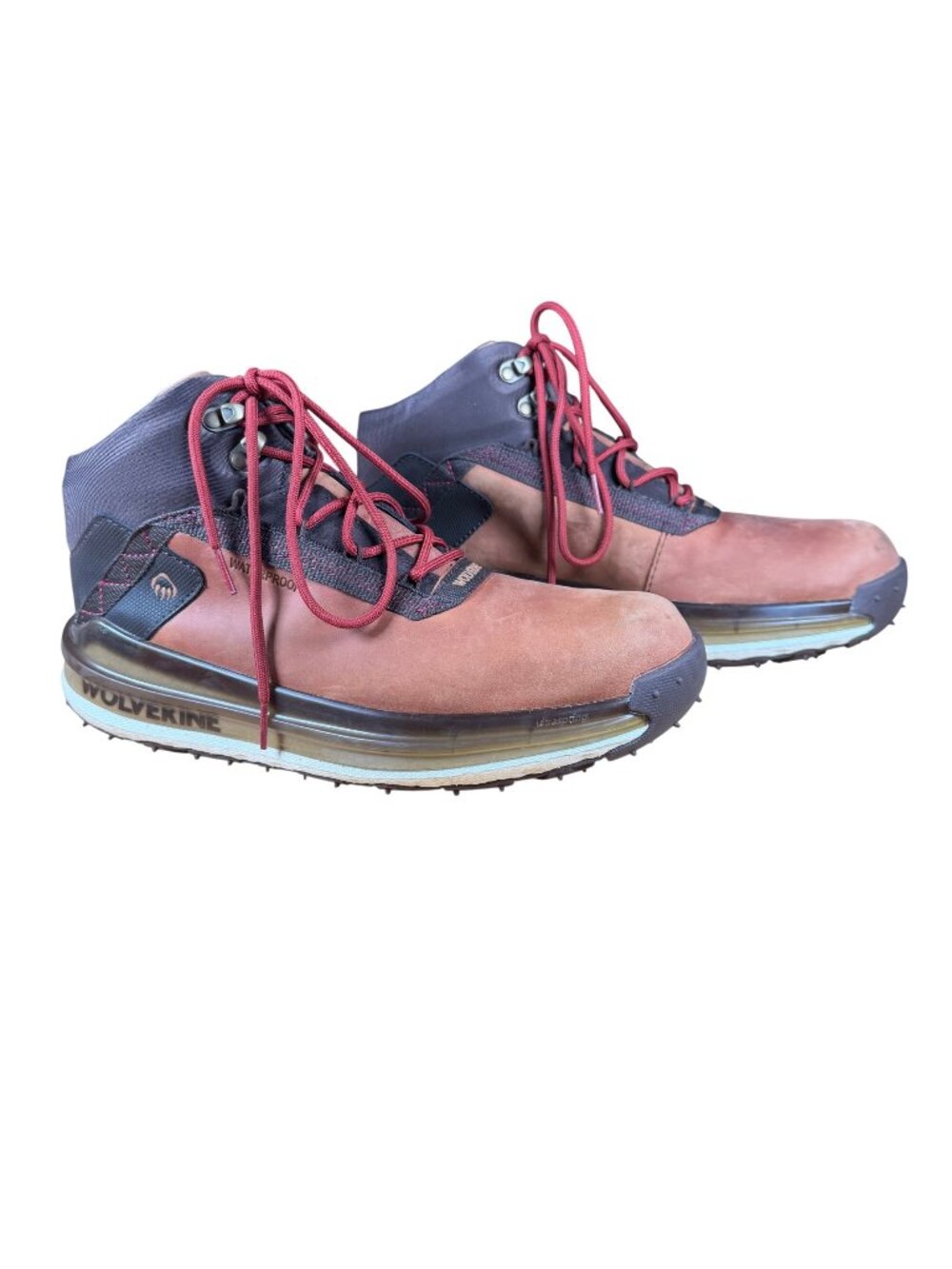 Wolverine Conquer UltraSpring Waterproof Hiking Boots Men's Size 10M in EUC!